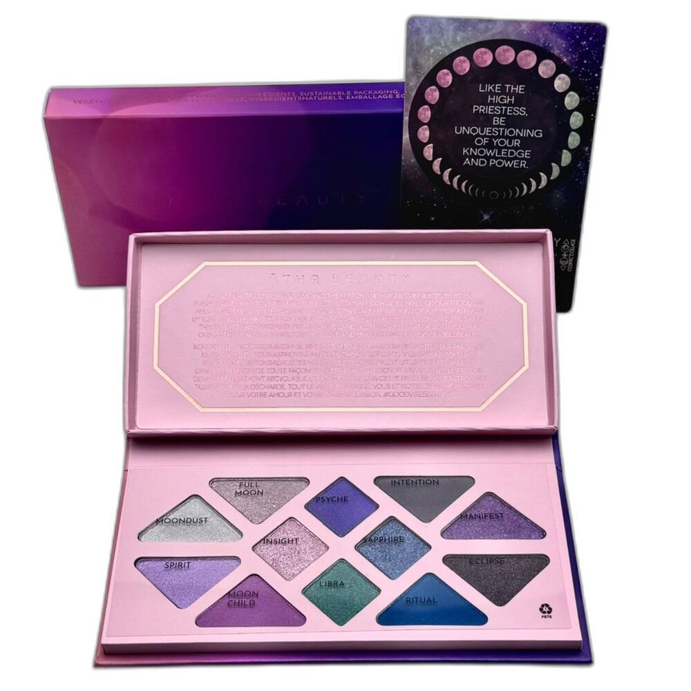 ATHR Beauty- Moonlight Crystal Eyeshadow Palette